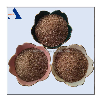 20-40 malla Vermiculita dorada expandida para calentador de manos