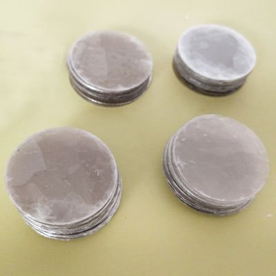 Protección contra incendios Hoja de mica aislante Blanco grande transparente natural Hoja de mica irregular