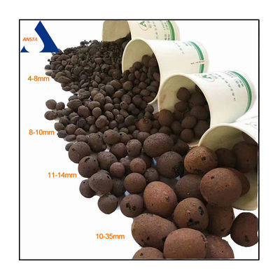 8-16mm LECA bolas de arcilla bolas para la hidroponía 10-30mm LECA para la construcción China Proveedor