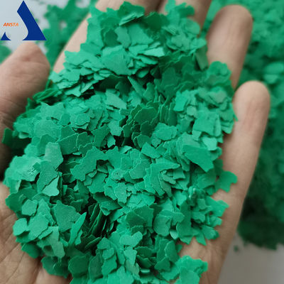 Fragmentos de roca compuesta Flocos de piso epoxi de diferentes tamaños y colores sólidos para pintura