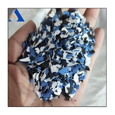 Método de aplicación con aerosol Chips de chapa de vinilo Chapas de suelo epoxi de colores mixtos o sólidos