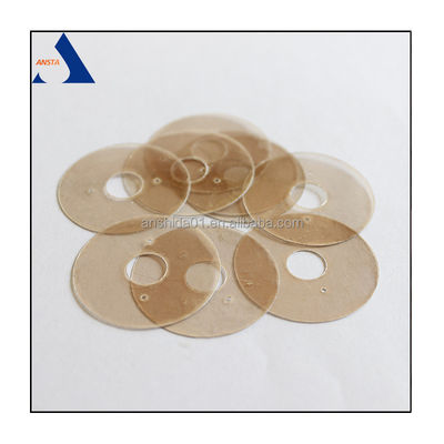 0.1 mm espesor de la hoja de mica de moscovita natural para la línea de producción de la varilla de soldadura eléctrica
