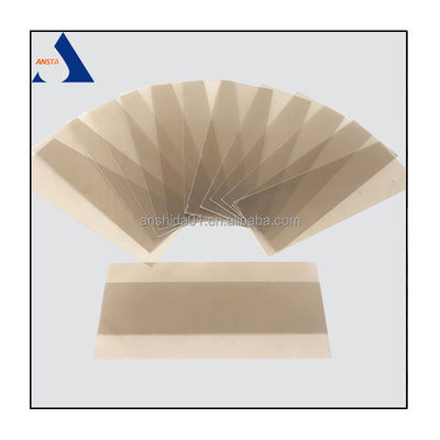 0.1 mm espesor de la hoja de mica de moscovita natural para la línea de producción de la varilla de soldadura eléctrica
