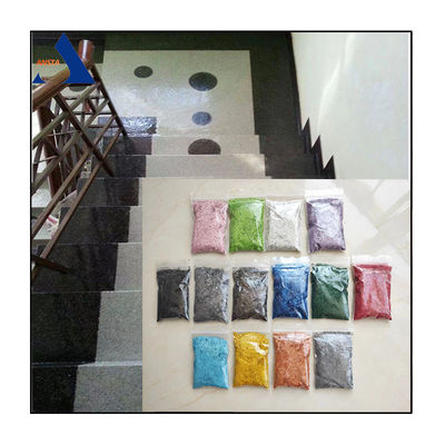 Precio de los copos de mica epoxi 25 kg/bolsa Mica de color teñido