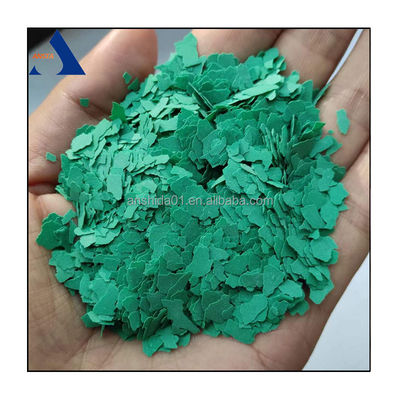 Color Flocos de suelo epoxi Flocos de vinilo duro para revestimiento de suelos