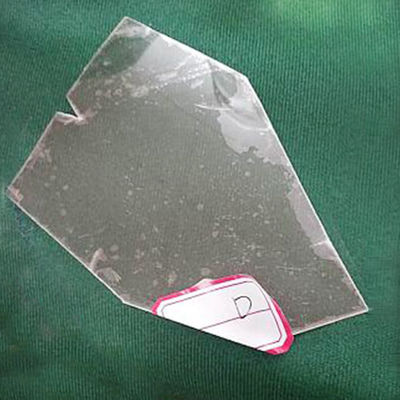Hoja de mica de moscovita de transporte de forma irregular con un contenido óptimo de MgO de 0,3-5,4%