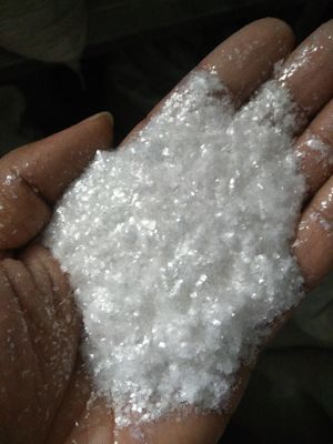 Polvo de mica sintético blanco como nieve para pintura Polvo de mica de alta blancura