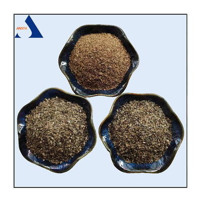 Flakes de vermiculita dorada sin amianto 0,3-1 mm/1,0-2,5 mm/1-3 mm/2-4 mm Sin amianto