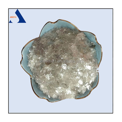 Polvo de mica sintético blanco como nieve para pintura Polvo de mica de alta blancura