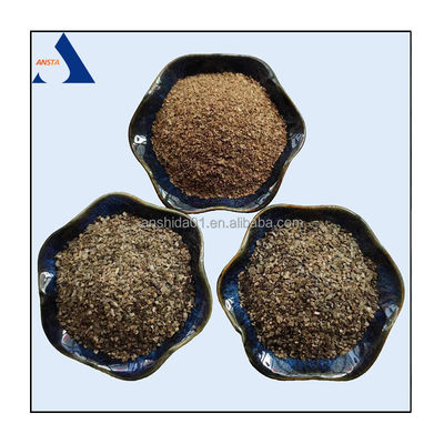 0.7-2mm Cachos de vermiculita de alta expansión para impermeabilización y aislamiento térmico