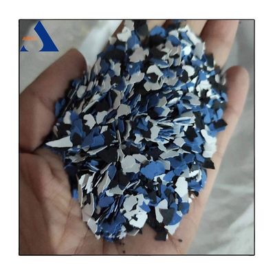 Revestimiento líquido de colores mixtos Chips de roca compuesta para decoración Flocos de piso epoxi