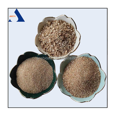 1-3mm Vermiculita para recubrimiento a prueba de fuego Vermiculita expandida para plántulas malla 40-60