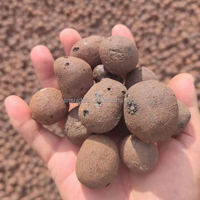 LECA Bolas de arcilla Hidroponía Arcillas de arcilla expandidas 50L Bolsa Densidad a granel 250-450kg/m3
