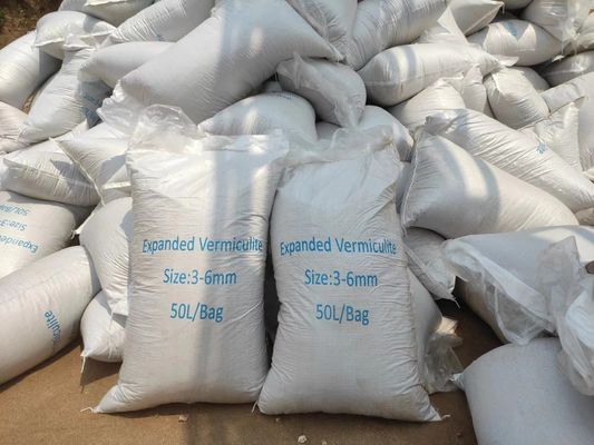 Vermiculita dorada de 3-6 mm para la horticultura y para la eclosión de animales