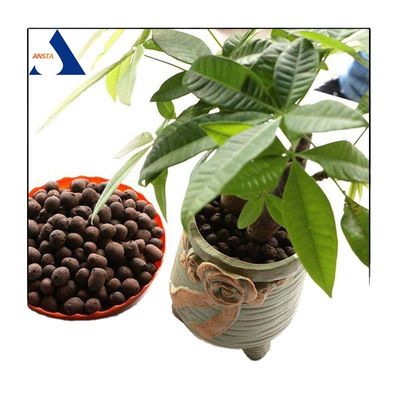 LECA ligero para acuaponia Bolas de arcilla expandidas para hidroponía Densidad a granel 250-450 kg/m3