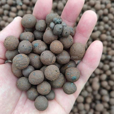 Composición química Fe2O3 Agregado de bolas aislante de arcilla Leca ligero expandido