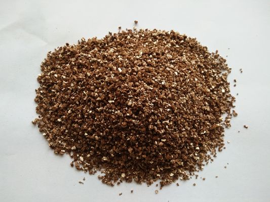 Vermiculita de oro o plata extendida para jardinería y jardinería