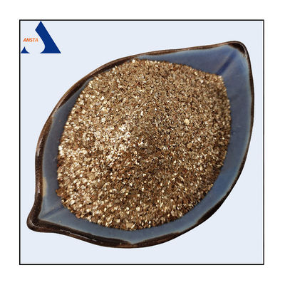 Flakes de mica de oro Flakes de mica de oro calcinado