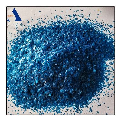 Flakes de mica azul de 1-3 mm para revestimiento de suelos epoxi