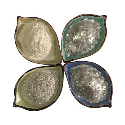 Flakes de mica natural China Exportador Flakes de mica blanca China Fabricante profesional